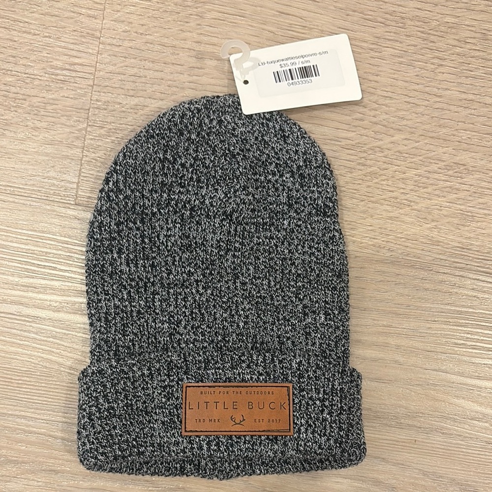Little Buck Waffle Cabin Beanie Hat